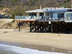 Una casa sulla spiaggia in California