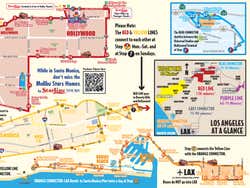 Percorso dell'autobus turistico City Sightseeing LA