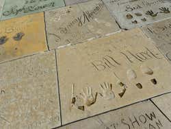 Le impronte dei famosi al Chinese Theatre